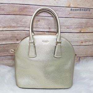 Kate Spade New Sylvia Large Satchel Crossbody Gold